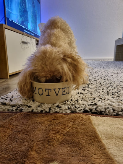 Handmade Personalised Dog/ Cat Bowl