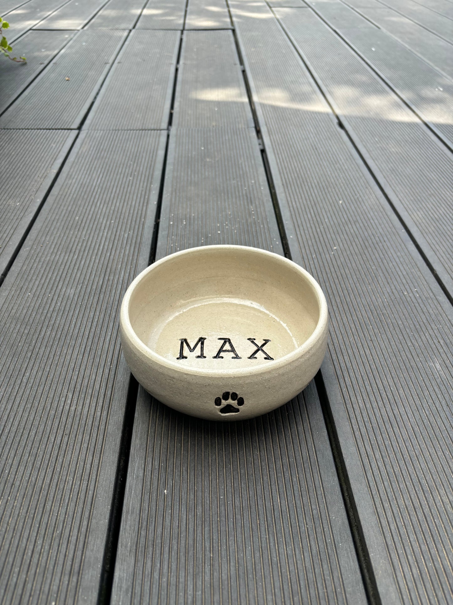 Handmade Personalised Dog/ Cat Bowl