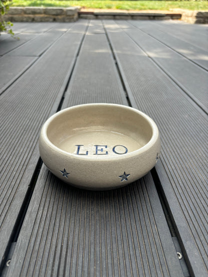 Handmade Personalised Dog/ Cat Bowl