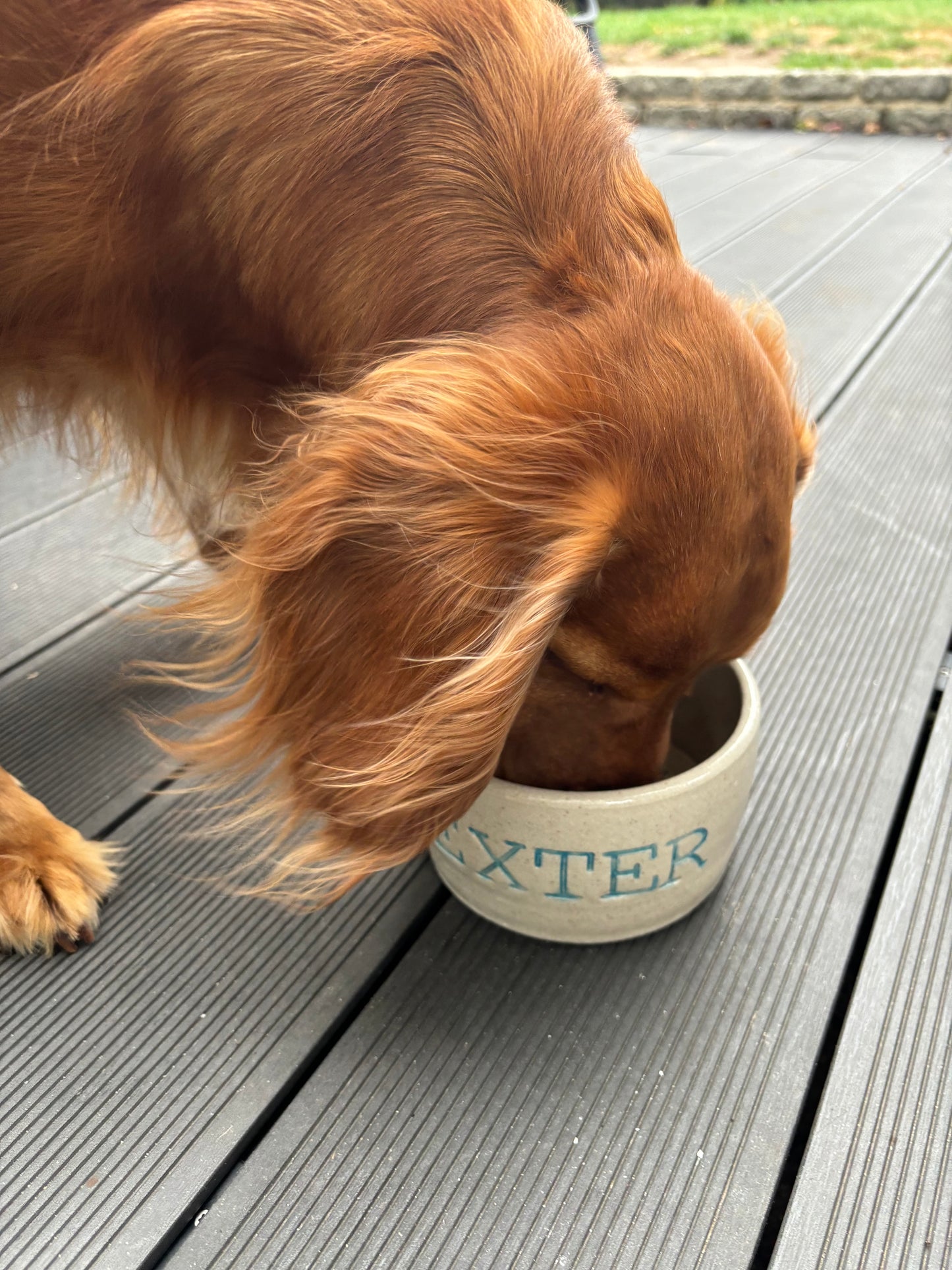 Handmade Personalised Dog/ Cat Bowl