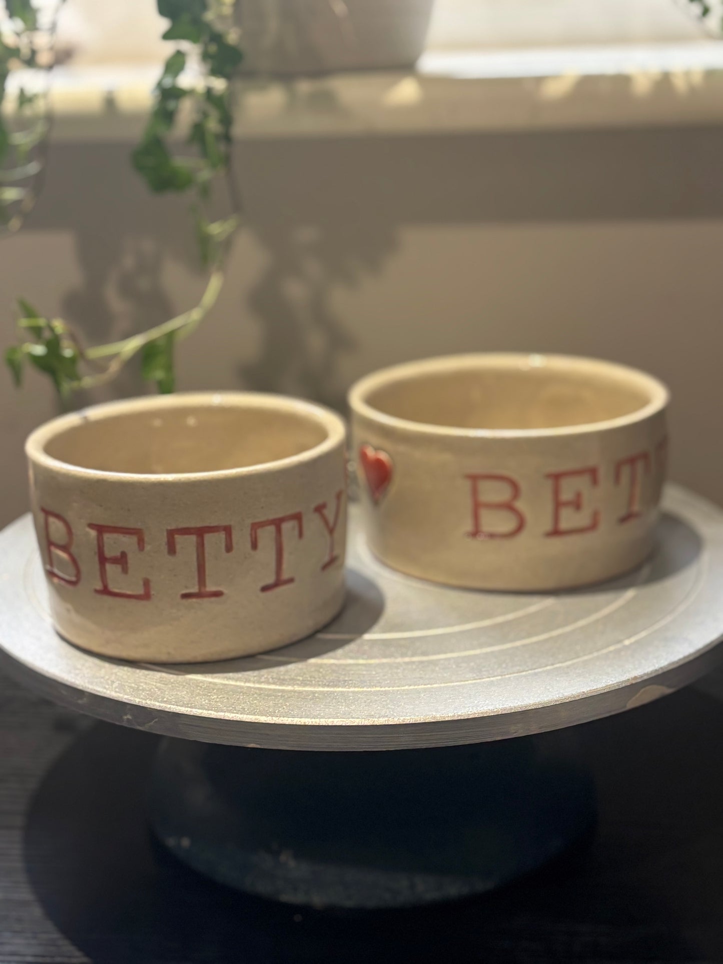 Handmade Personalised Dog/ Cat Bowl