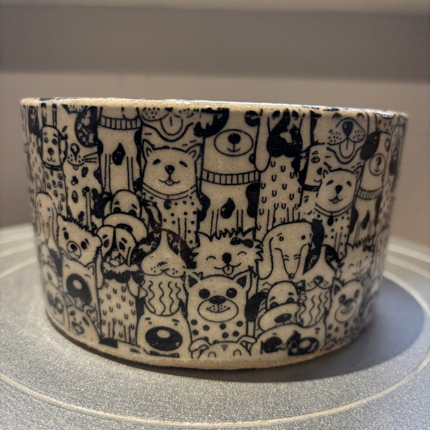 Handmade Decorative Dog Bowl