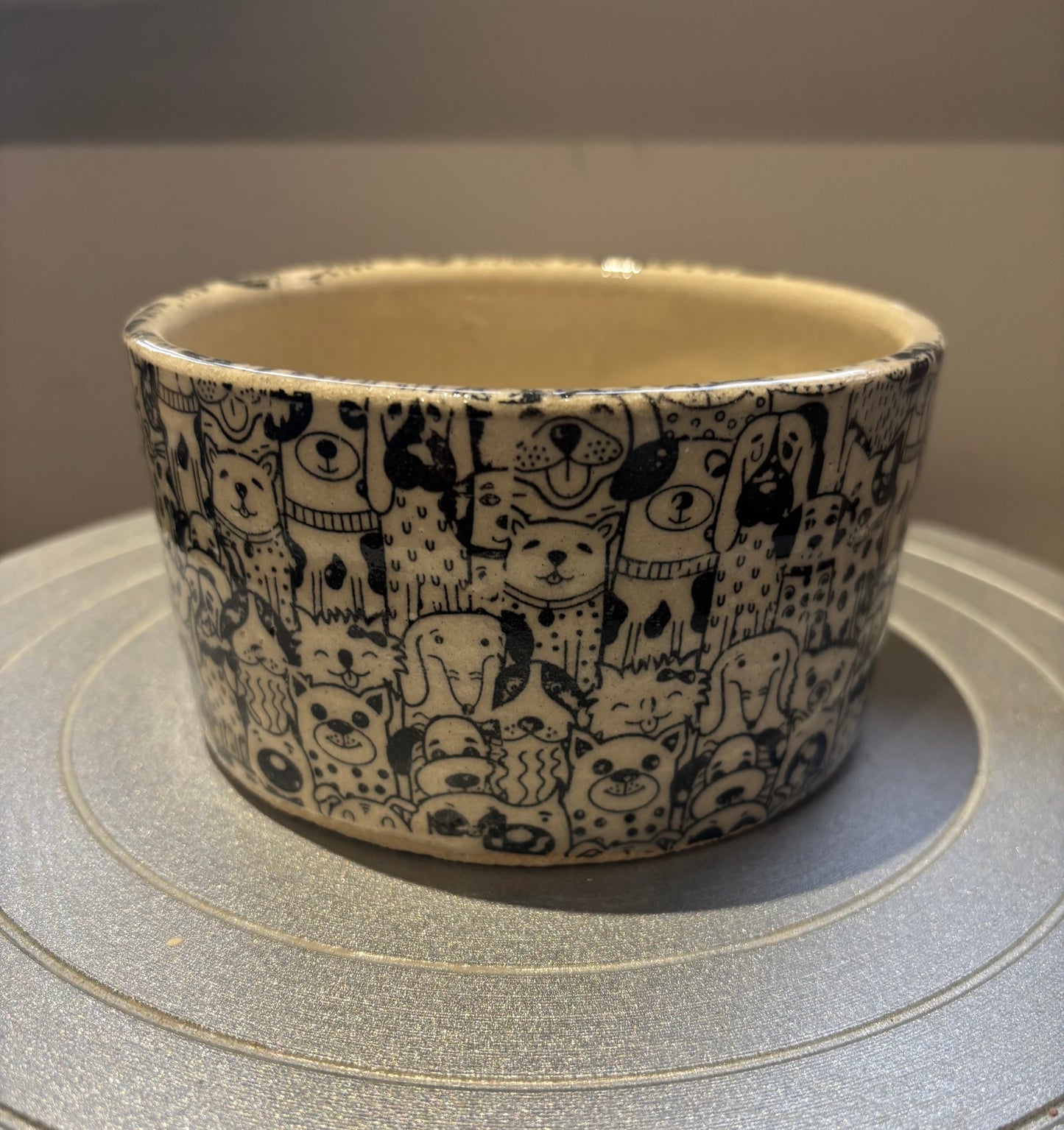 Handmade Decorative Dog Bowl